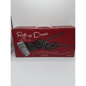 Restoration Hardware Roll Up Drums Music To Go-Go Portable Electronic Drum Kit